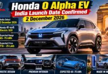 Honda 0 Alpha EV India launch date 2 December 2026