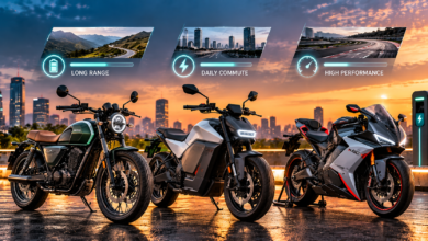 Royal Enfield Flying Flea C6 vs Ola Roadster X vs Ultraviolette electric bike comparison